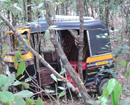 Mangaluru: Auto rickshaw & car Collide at Mulky, 2 critical